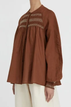 Celeste Smocked Blouse