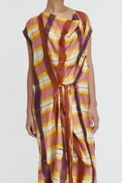 Coralie Drape Dress