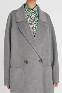 Florentine Cashmere Cocoon Coat