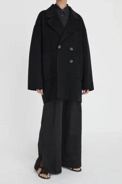 Florentine Cashmere Pea Coat