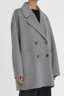 Florentine Cashmere Pea Coat