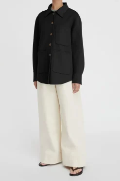 Florentine Cashmere Shirt Jacket
