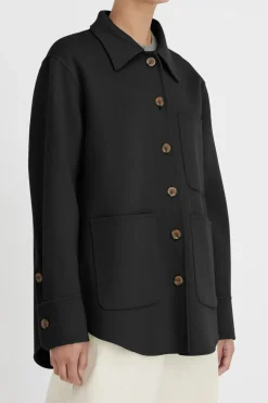 Florentine Cashmere Shirt Jacket