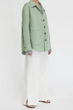 Florentine Cashmere Shirt Jacket