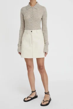Lm Denim Mini Skirt