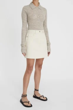 Lm Denim Mini Skirt
