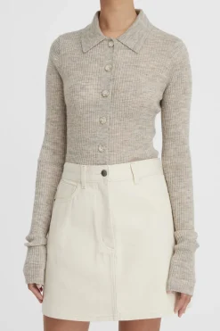 Lm Denim Mini Skirt