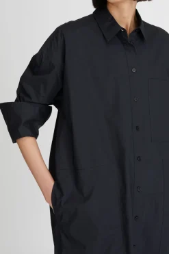 Lm Poplin Ls Shirt Dress
