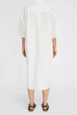 Lm Poplin Ss Shirt Dress