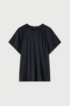 Stella Silk Satin Raglan Tee
