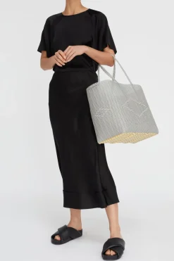 Stella Silk Satin Skirt
