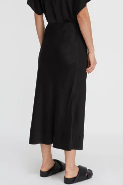 Stella Silk Satin Skirt