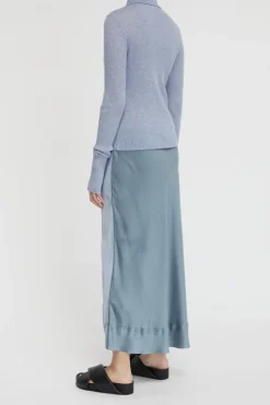 Stella Silk Satin Skirt