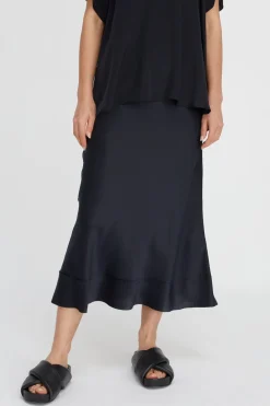 Stella Silk Satin Skirt