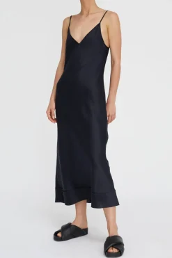Stella Silk Satin Slip Dress