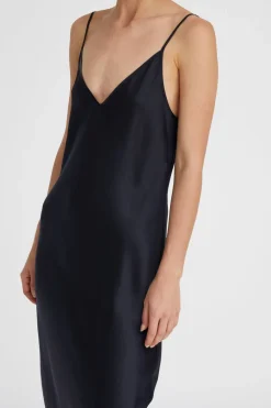 Stella Silk Satin Slip Dress